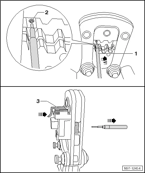 Audi Q3. Crimping Inner Conductor