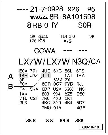 Audi Q3. A00-10419