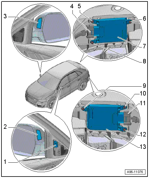 Audi Q3. Overview - Lane Change Assistance