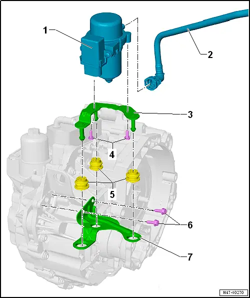 Audi Q3. Overview - Electric Vacuum Pump