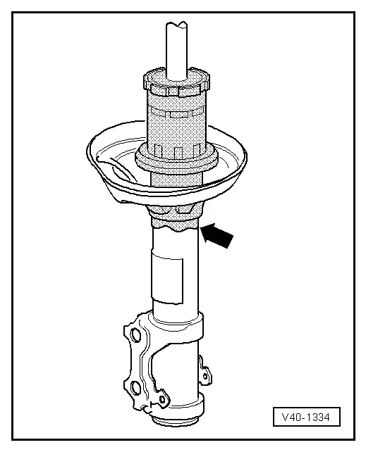 Audi Q3. Shock Absorber Leaks