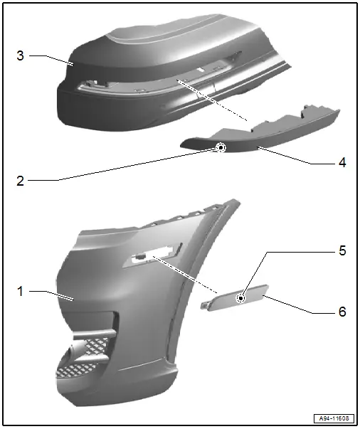 Audi Q3. Overview - Side Marker Lamp